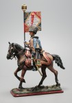 Tin Soldier Officer-eaglebearer of the 6th Hussars